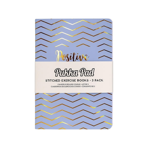 Pukka Pad Composition Notebooks 4.6" x 6.8" College-Ruled 20 Sheets Assorted Colors 3/Pack