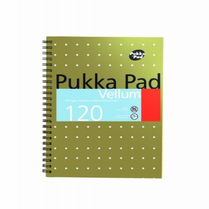 Pukka Pad Wirebound Notebook, A5, Ruled & Perforated, 160 Pages, Silver - View #7