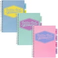 thumbnail image 1 of Pukka Pad Pastel 5-Subject Divider Notebook - 3 Pack, 1 of 8