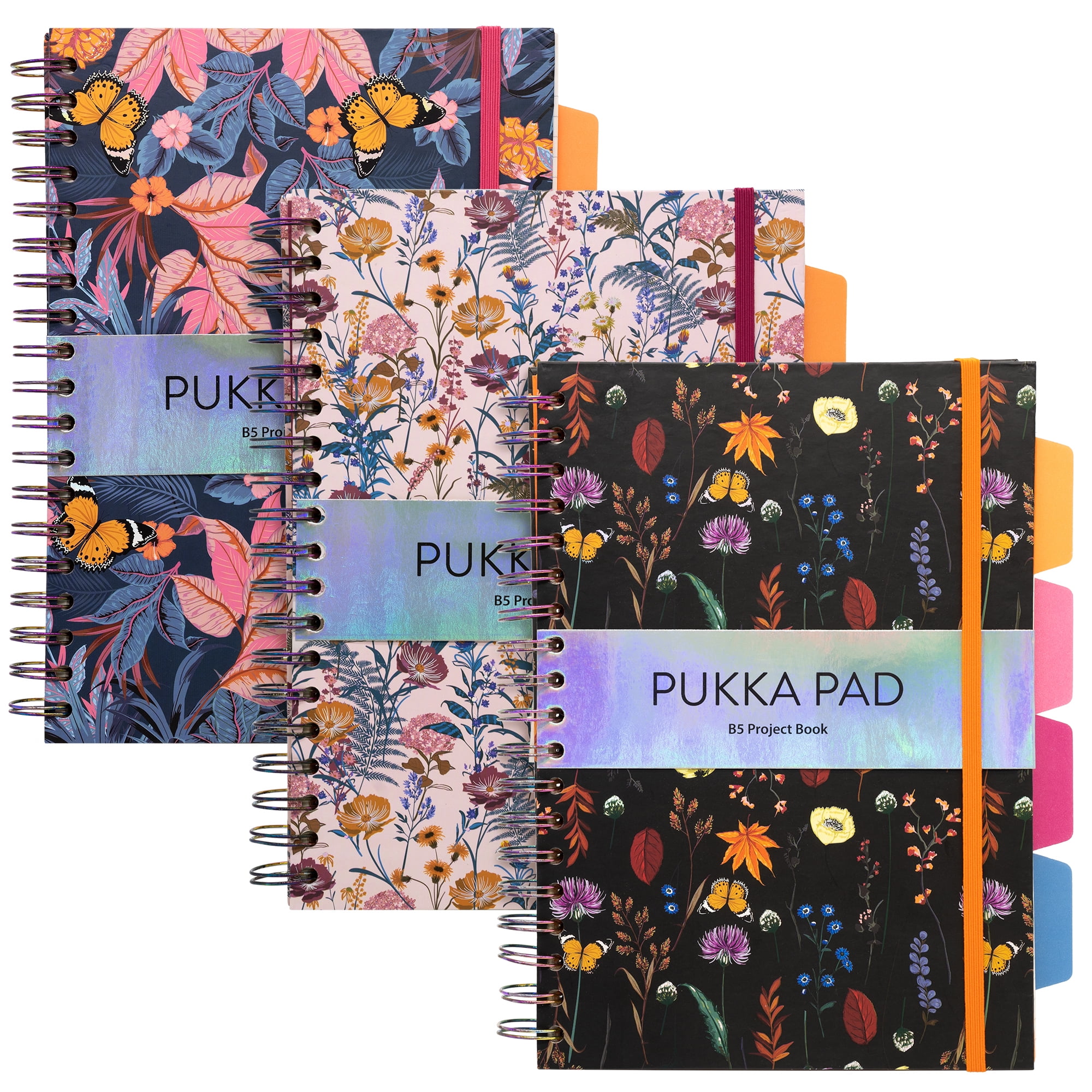 Pukka Pads B5 Notebook - Office Supplies, Bloom Project Book
