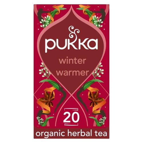 Pukka Tea Winter Warmer 20's, British Import (Pack of 3)