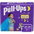 thumbnail image 1 of PulUps Boys' Night-Time Training Pants, 2T-3T, 21 Ct, 1 of 8