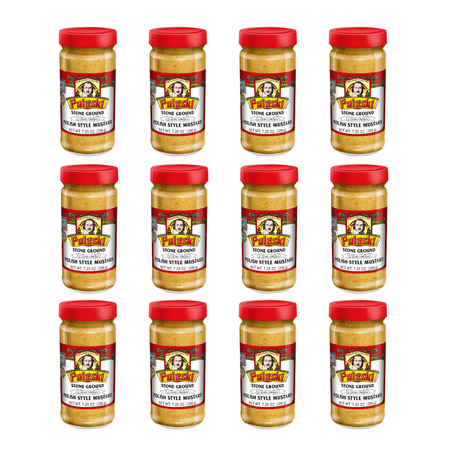 Pulaski Stone Ground Polish Style Mustard 7.25 oz / 12-Pack