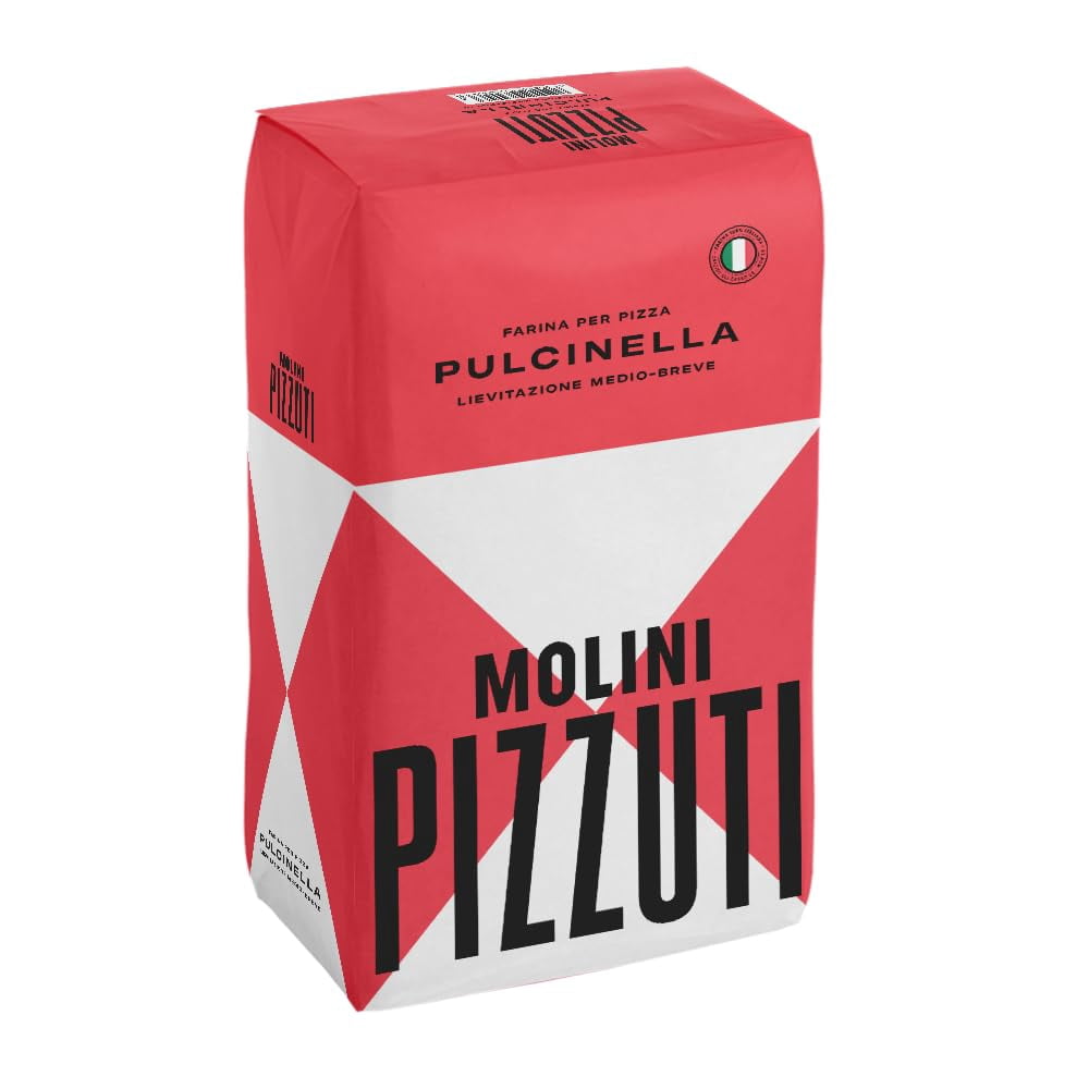 ​Pulcinella Farina 0 per Pizza - Premium Italian Flour for Authentic Neapolitan Pizza​ - 5 KG