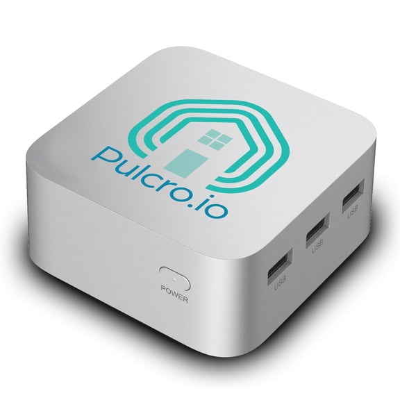 Pulcro.io TK QBE Mini PC - N150 CPU, Windows 11 Pro, 8GB LPDDR5, 512GB SSD, 3X 4K HDMI, Silver