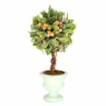 thumbnail image 1 of Puleo International 14 in. Artificial Mini Spring Mistletoe Tree with Berries in Potted Pulp, Multicolor, 1 of 2