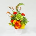 Puleo International 14 in. Indoor Artificial Flower Arrangement in Pot