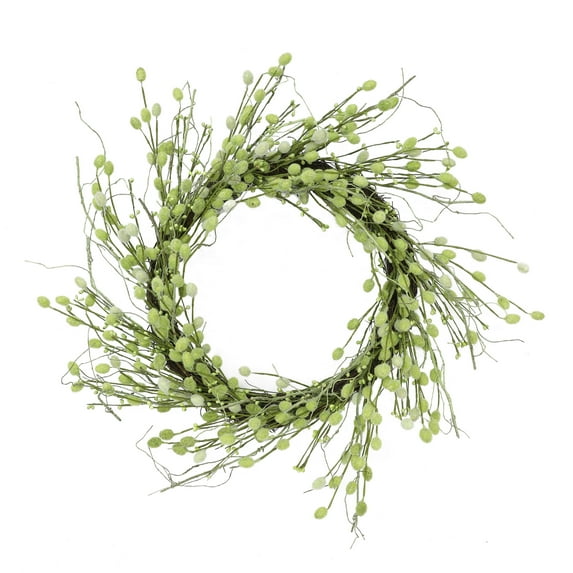 Puleo International 24" Artificial Spring Willow Wreath