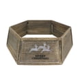 thumbnail image 1 of Puleo International 31.5" Wood Christmas Tree Collar for 6' to 9' Artificial Trees, 1 of 4