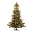 thumbnail image 1 of Puleo International 7.5 Ft Montclair Fir Prelit Artificial Christmas Tree w/ Clear Lights, 1 of 7