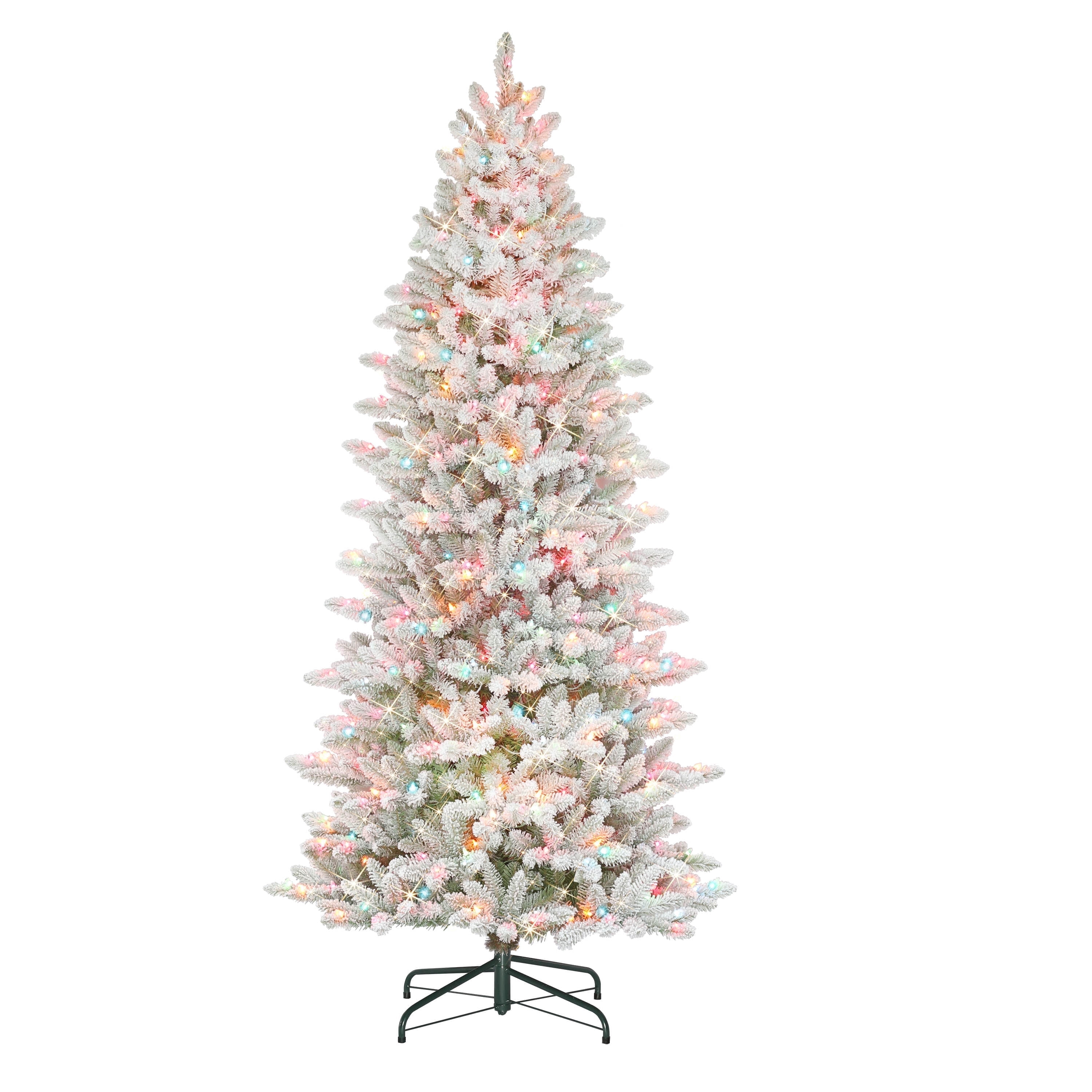 Puleo International 3-Foot Pre-Lit Artificial Christmas Tree – Purple, Green, 50 Clear Lights, Burlap Base – Holiday Decor Ready 5 thumbnail image