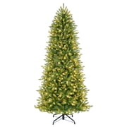 Puleo International 7.5 ft. Pre-Lit Slim Fraser Fir Artificial Tree