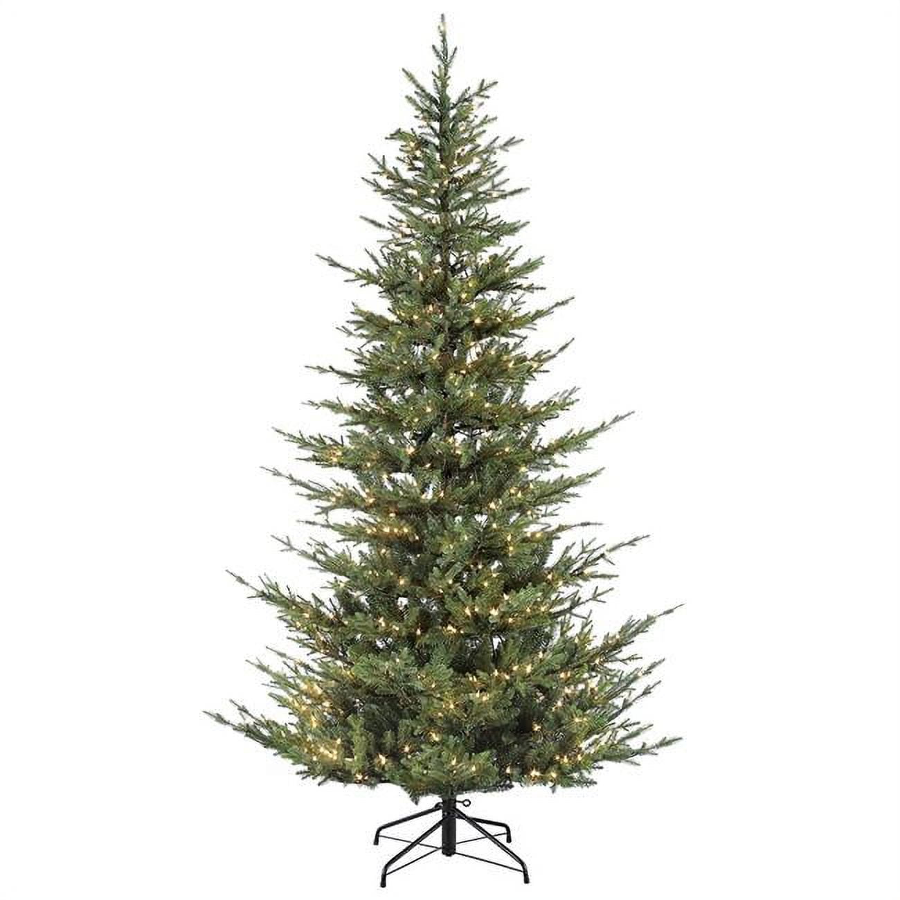 Puleo International 909-AUR-75NAC7 7.5 ft. Pre Lit Natural Fir Artifical Christmas Tree with 700 UL-Listed Clear Lights