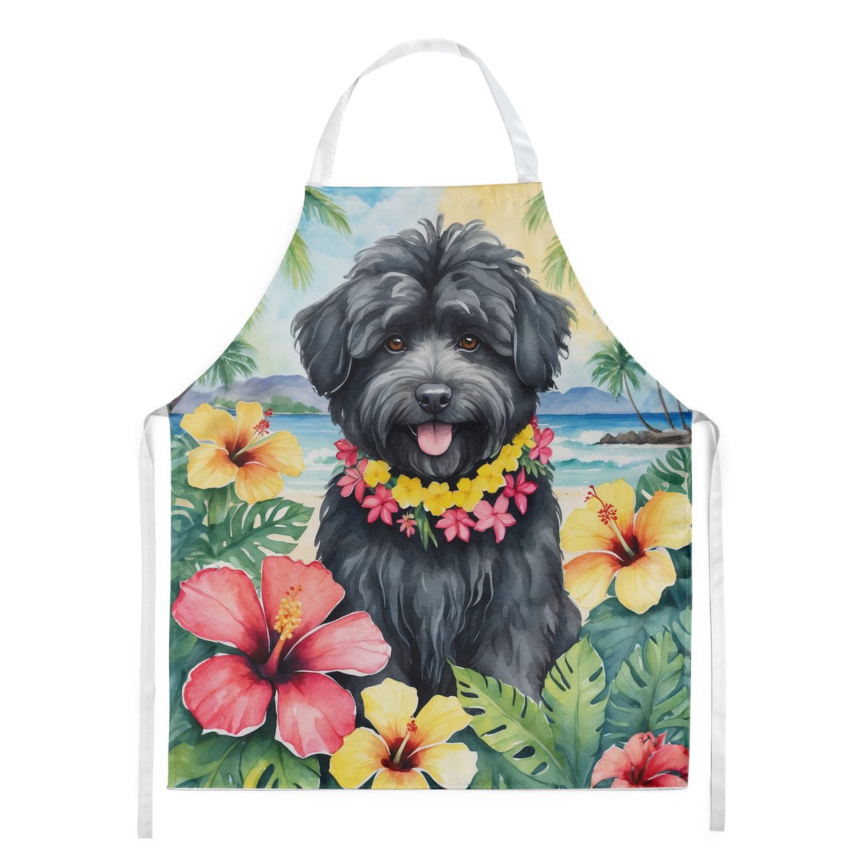 Puli Luau Apron 27 in x 30 in