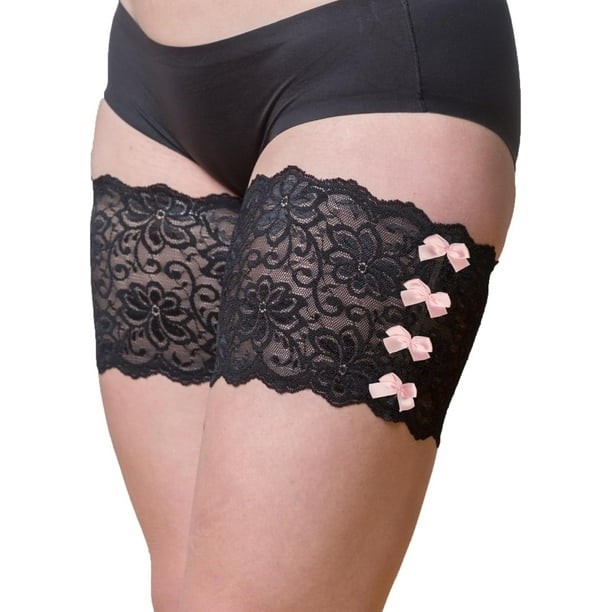 Prevent Chafing Chafing Garters Onyx Anti-Chafe Garter – The Perky