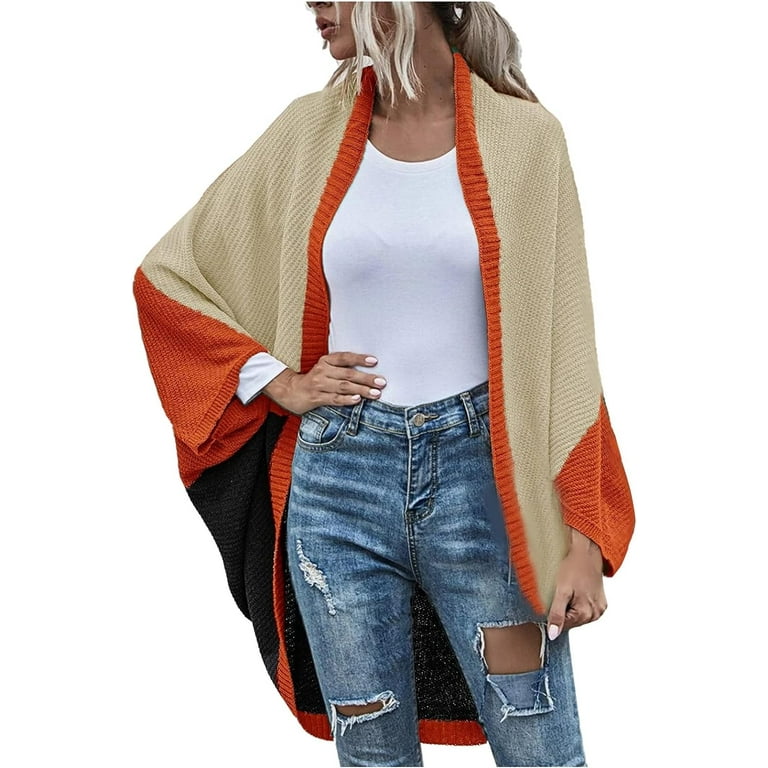 Batwing poncho sweater clearance
