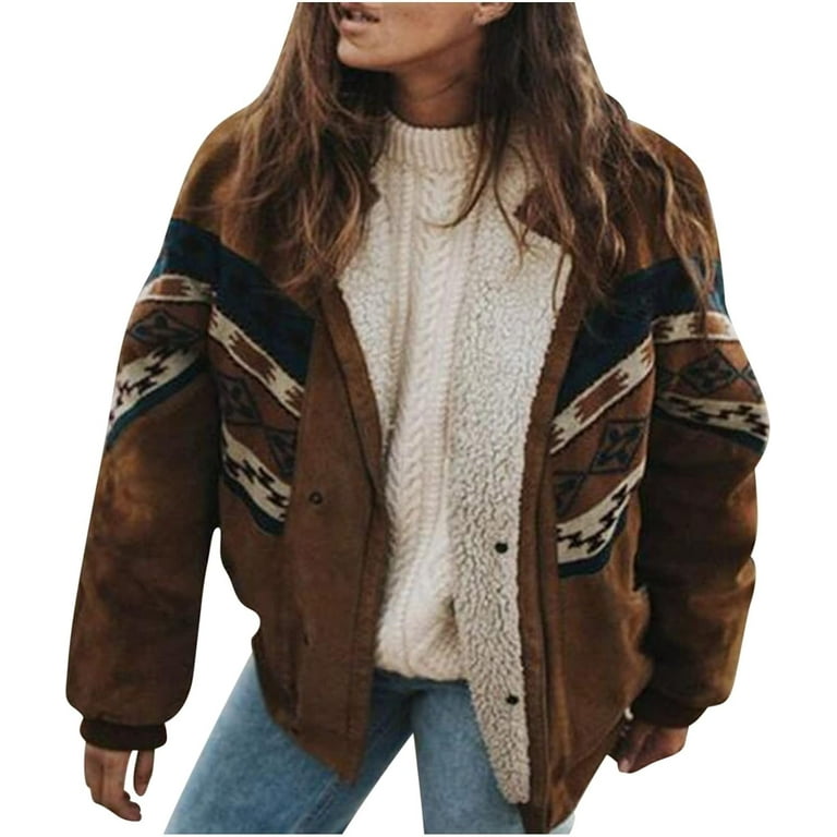 Aztec coat womens deals
