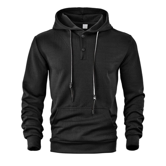 Puliio Oversize Hoodies For Men Solid Color Loose Trend Long Sleeve Sports Hooded Sweatshirt Autumn Winter Comfortable Outdoor Pullover Casual Tops With Kangaroo Pocket