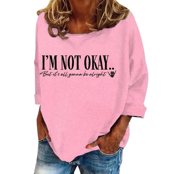 Puliio Women's Graphic Hoodies Long Sleeve Letter Print Hoody Casual Soft Sweatshirt Every Season Comfortable And Stylish Pullovers Tops