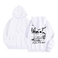 thumbnail image 1 of Puliio Womens Hooded Long Sleeve Coconut Tree Graphic Drawstring Pullover Sweatshirt With Pocket Unisex Casual Comfortable Everyday Wear Spring Fall Fashion Hoody Sweatshirts For Men Women, 1 of 6