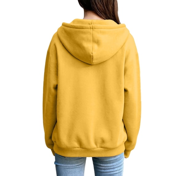Puliio Womens Loose Raglan Sleeve Full Zip Hoodies Winter Warm Hooded Sweatshirts with Side Pockets