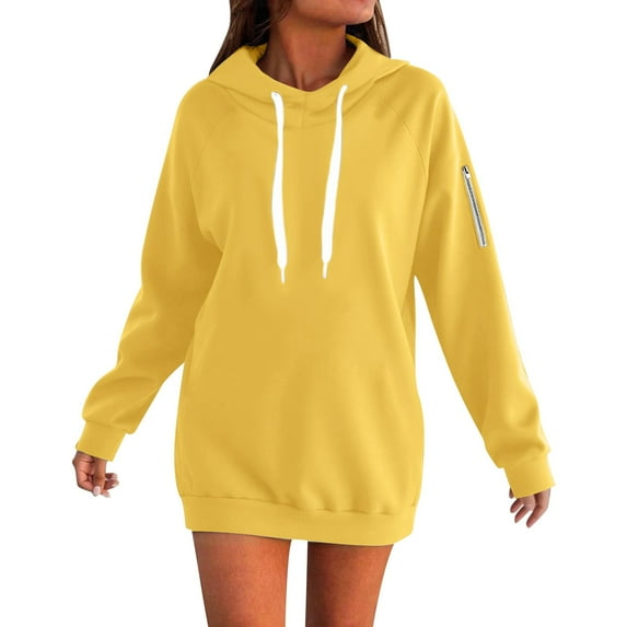 Puliio Womens Zip Up Hoodie Pure Color Long Sleeve Soft Cozy Pullover Casual Sweatshirt With Pocket Outdoor Fall Winter Comfort Hooded Sweartshirts Tops