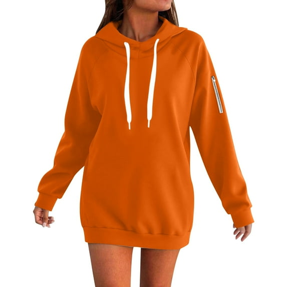 Puliio Womens Zip Up Hoodie Pure Color Long Sleeve Soft Cozy Pullover Casual Sweatshirt With Pocket Outdoor Fall Winter Comfort Hooded Sweartshirts Tops