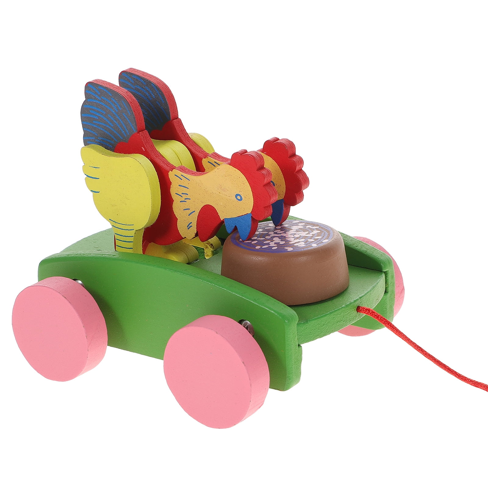 Pull Along Dog Toy Lovely Animal Cart Toy Baby Pull Rope Car Toy Children Pull String Toy Walmart Business Supplies