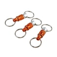 thumbnail image 1 of Pull Apart Coupler Keychain with 2 Split Rings, 3 Pack, 1 of 2