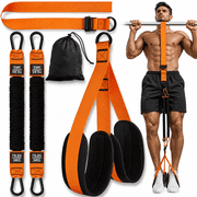Pull Up Assistance Bands, Heavy Duty Resistance Band for Pull Up Bar, Adjustable Weight/Size with Fabric Feet/Knee Rest, Bands for Pull Up Assist for Strength Training, Pull Up Assist Band
