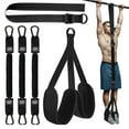 thumbnail image 1 of Pull Up Assistance Bands, Heavy Duty Resistance Band for Pull Up Bar, Adjustable Weight/Size with Fabric Feet/Knee Rest, Bands for Pull Up Assist for Strength Training - Style 2, 1 of 5