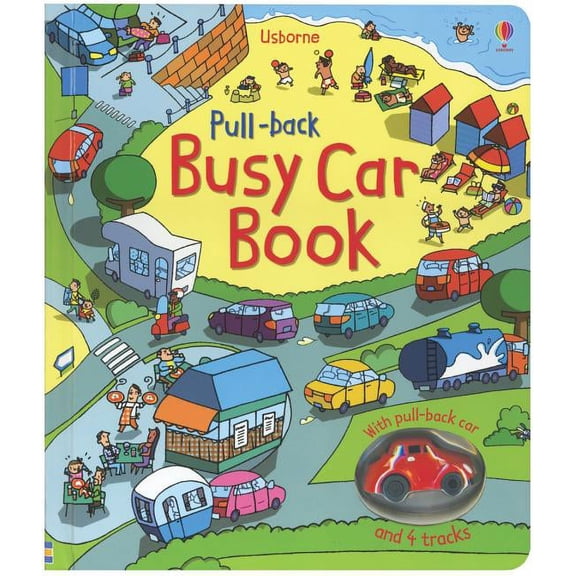 Pre-Owned Pull Back Busy Car Book (Other)
