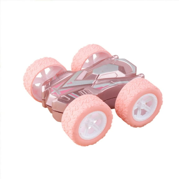 Pull Back Car Toy for Kids, Friction Power Car for Toddlers Double-Sided Inertia Flip Stunt Car Toys 3 4 5 6 Year Old Kids, Push and Go Vehicle Toy Party Favors for Boys Girls Birthdays Gif