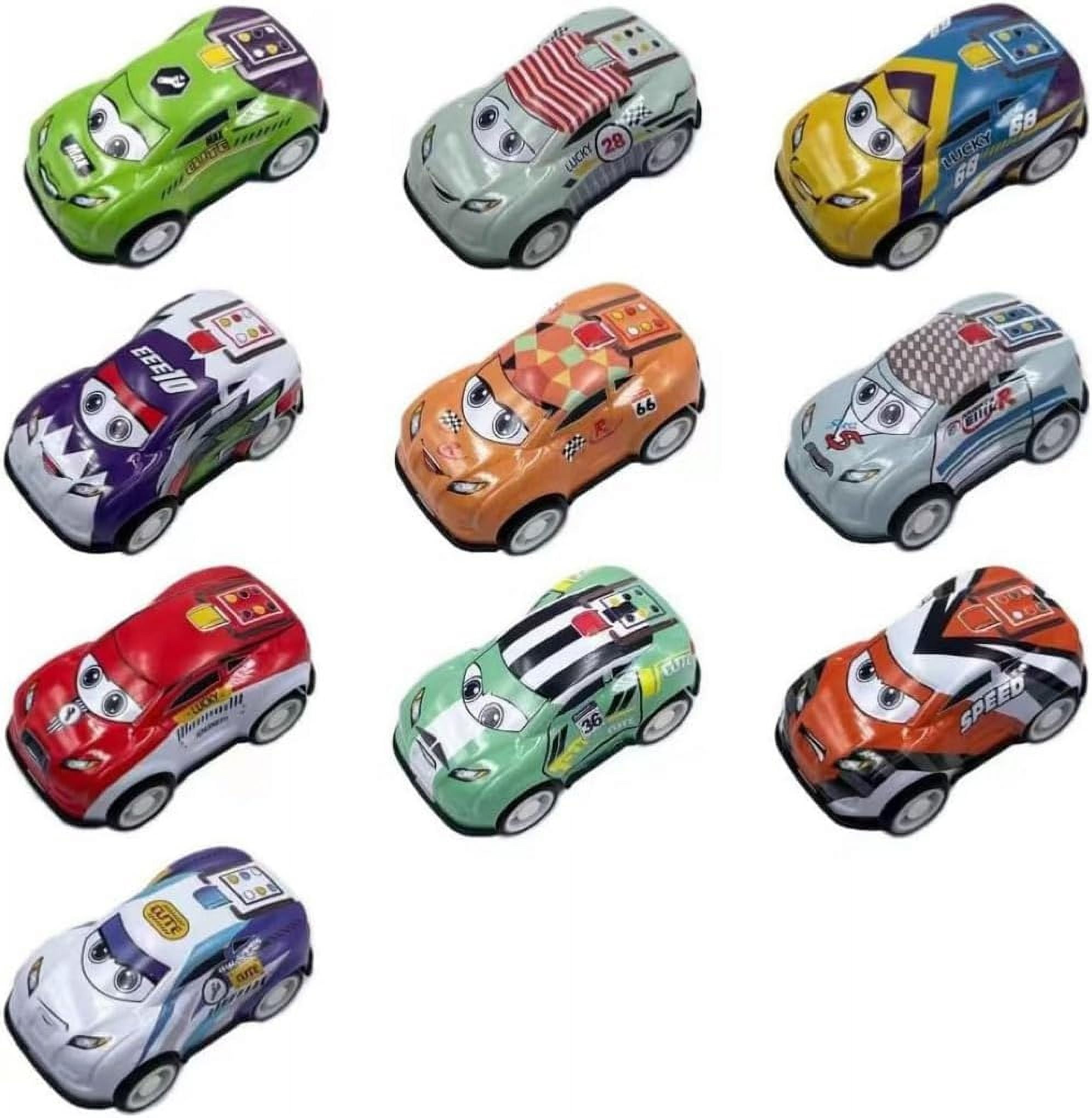 Pull Back Car Toy, Toddler Car Toys Drive Vehicle Model Return Cycle ...