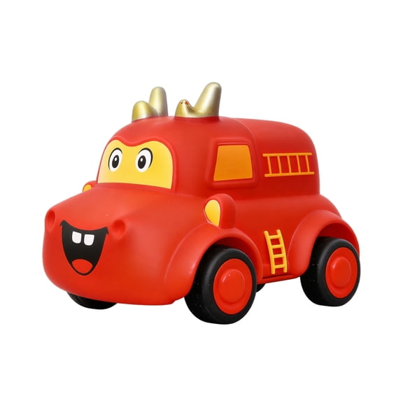 Pull Back Cars Toys Educational Pull Back Toy for Toddlers 1-3 Years Construction Vehicle Racing Car with Smooth Rolling No Battery Required Baby Toy for 12-18 Month Old Boys 1st Birthday Gift