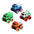 thumbnail image 1 of Pull Back City Cars Alloy Cartoon Q Version Sanitation Truck Car Model For Boys Age 3 And UP, 1 of 21