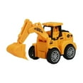 thumbnail image 1 of Pull Back Construction Toy Car 7.28 Inch Friction Powered Engineering Vehicle No Battery Required Educational Push and Go Truck for 3-4 Years Durable ABS Plastic, 1 of 6