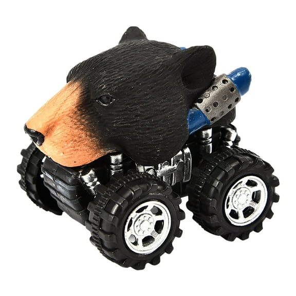 Pull Back Dinosaur Toy Car 3 Inch Mini T Rex Walking Vehicle Fun Children's Day Birthday Gift for Kids No Battery Required Action Play