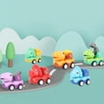 thumbnail image 1 of Pull Back and Go Cars, 6 Pack Friction Powered Toy Cars Set, Mini Pull Back Race Car Toy, No Battery Needed, Party Favors, Klds Gifts, Stocking Stuffers, 1 of 6