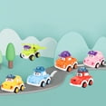 thumbnail image 1 of Pull Back and Go Cars, 6 Pack Friction Powered Toy Cars Set, Mini Pull Back Race Car Toy, No Battery Needed, Party Favors, Klds Gifts, Stocking Stuffers, 1 of 6