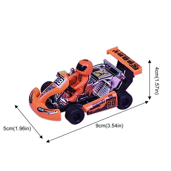 Pull Back Kart Racing Model Pull Back Car Toy Children's Toy Car Birthday Kid Wooden Building for Kids Ages 3-5 Games Kids 2-4 Toddler Pole Animals for Kids 3-5 Animal Game for Kids 2 Years Old for