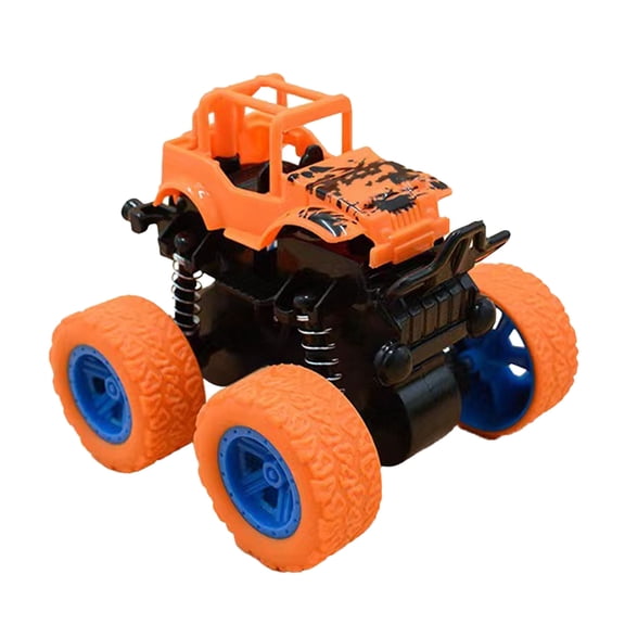 Pull Back Off Road Car With 4 Wheels High Simulation Fall Resistant Vehicle Car Inertia Toy for Children