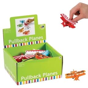 Pull Back Planes - Party Favors - 12 Pieces