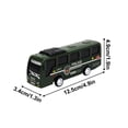 thumbnail image 1 of Pull Back Toy Bus Model, Inertia Powered Vehicle Toy, Realistic Transport Bus Design, No Battery Required Sliding Action, Durable Plastic Toy For Indoor Outdoor Play, 1 of 5