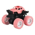 thumbnail image 1 of Pull Back Truck Car Toy for kids, 4 Rounds Inertia Standing Stunt Car Toys 3 4 5 6 Year Old Kids, Push and Go Pull Back Vehicle Toy Party Favors for Boys Girls Birthdays Present, 1 of 9