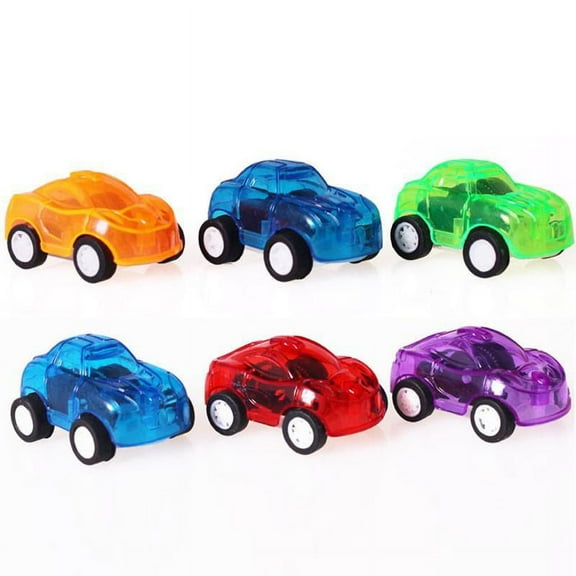 Pull Back Vehicles , Friction Powered Pull Back Car Toys, Vehicles and Racing Cars Mini Car Toy for Kids Toddlers Boys,Pull Back and Go Car Toy
