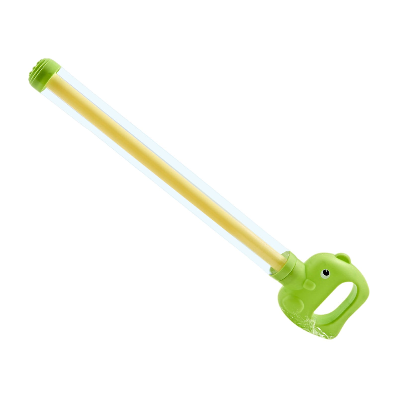 Pull-Back Water Gun 24.41 in, Plastic Manual Pump Water Gun, Outdoor Summer Fun, Pool Party, Backyard Play Beach Essentials (Green)