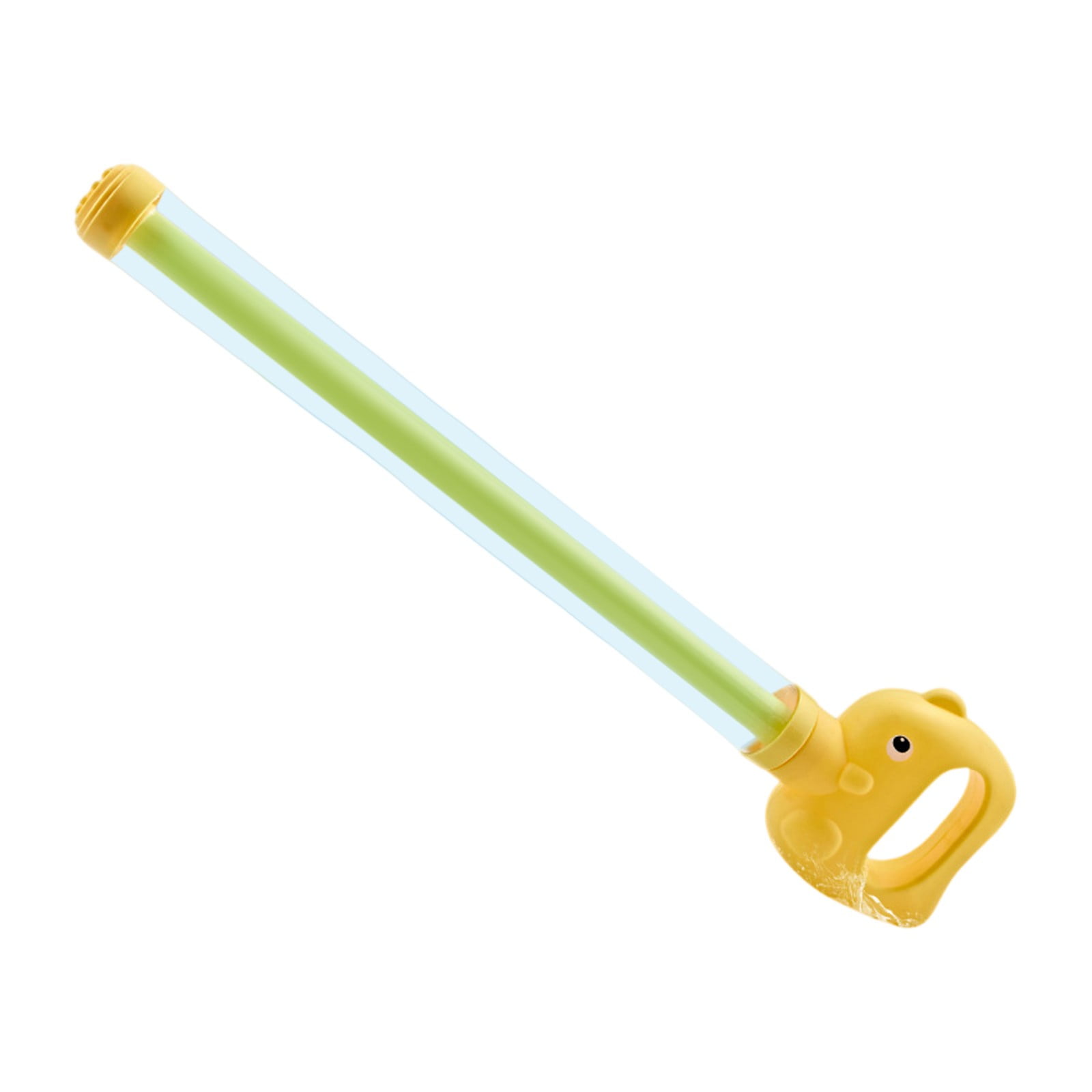 Pull-Back Water Gun 24.41 in, Plastic Manual Pump Water Gun, Outdoor Summer Fun, Pool Party, Backyard Play Beach Essentials (Yellow)