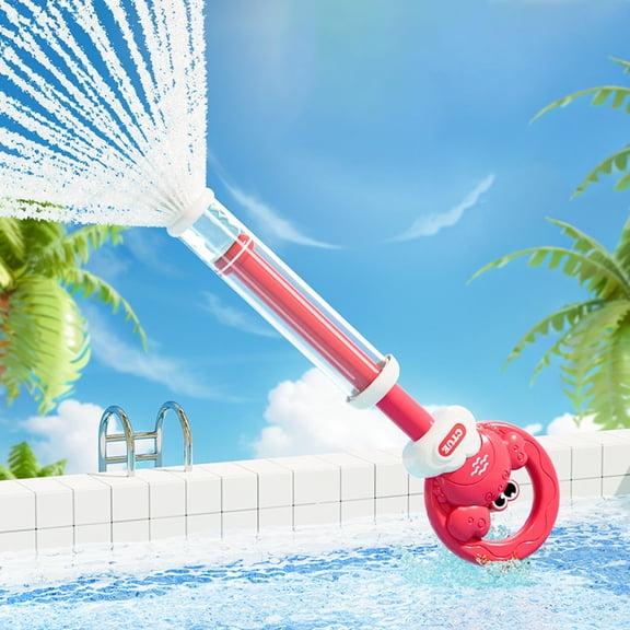 Pull Back Water Spray Toy, Outdoor Pool Game, Animal Squirt Blaster, Backyard Splash Play for Beach Camping and Summer Party