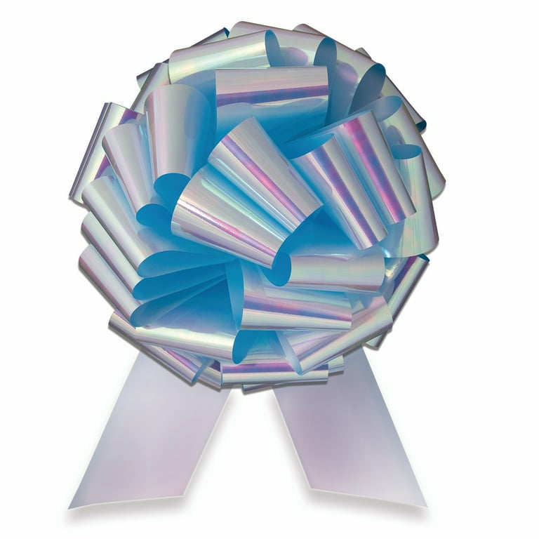 Pull Bow Blue Iridescent Pull Bow Blue Iridescent